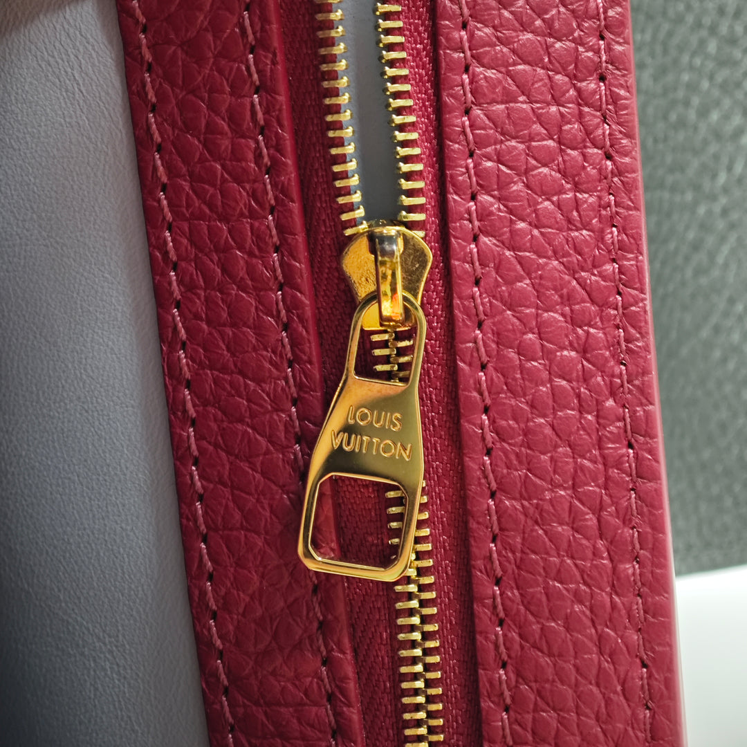 Louis Vuitton Tricolor Taurillon Capucines PM