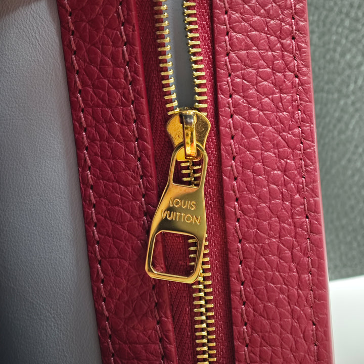 Louis Vuitton Tricolor Taurillon Capucines PM