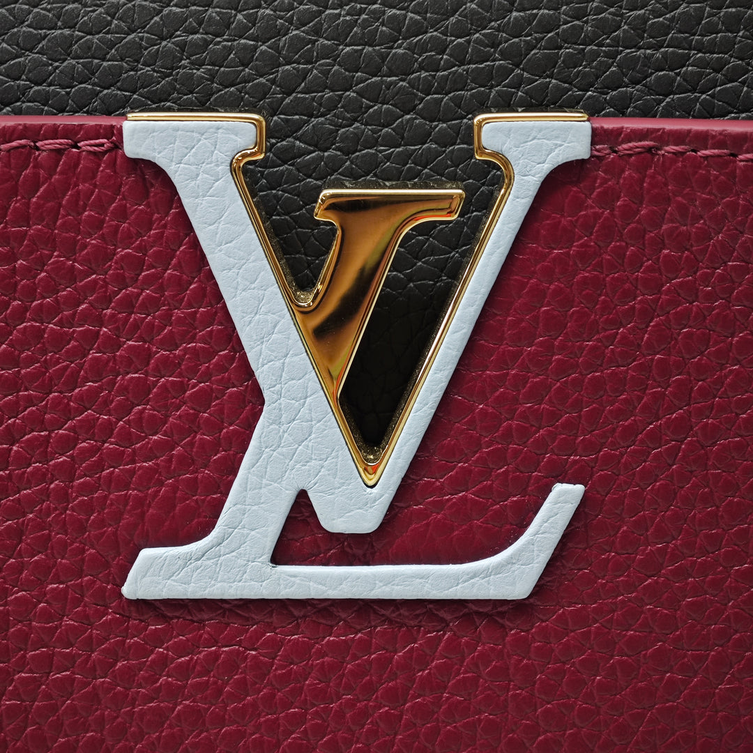 Louis Vuitton Tricolor Taurillon Capucines PM