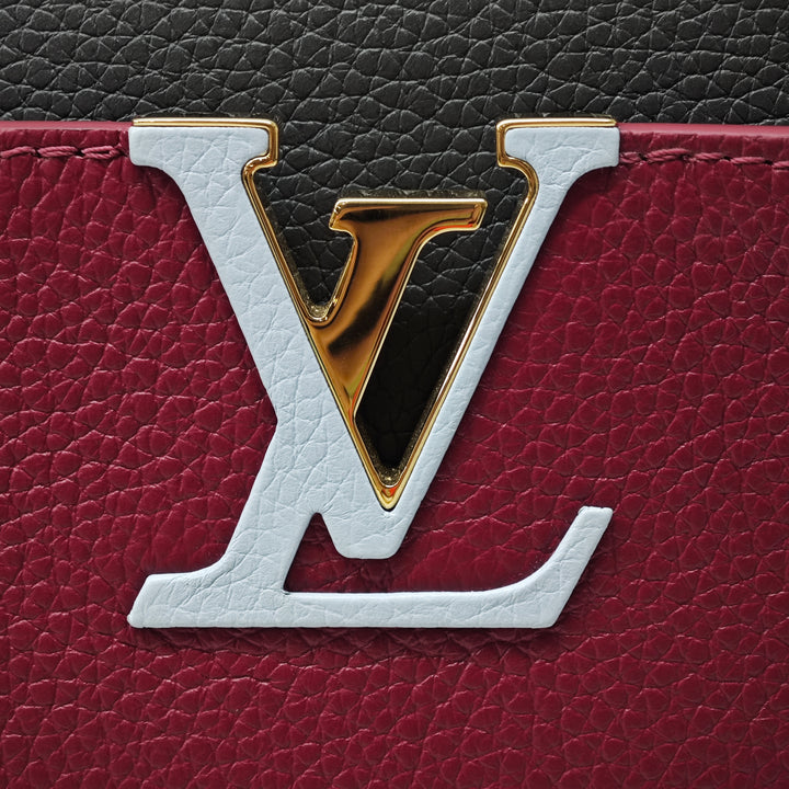 Louis Vuitton Tricolor Taurillon Capucines PM