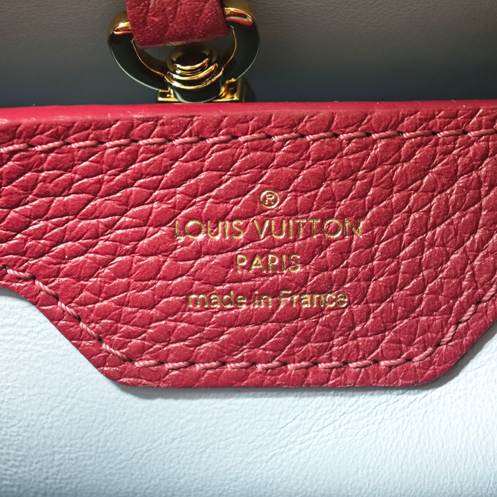 Louis Vuitton Tricolor Taurillon Capucines PM