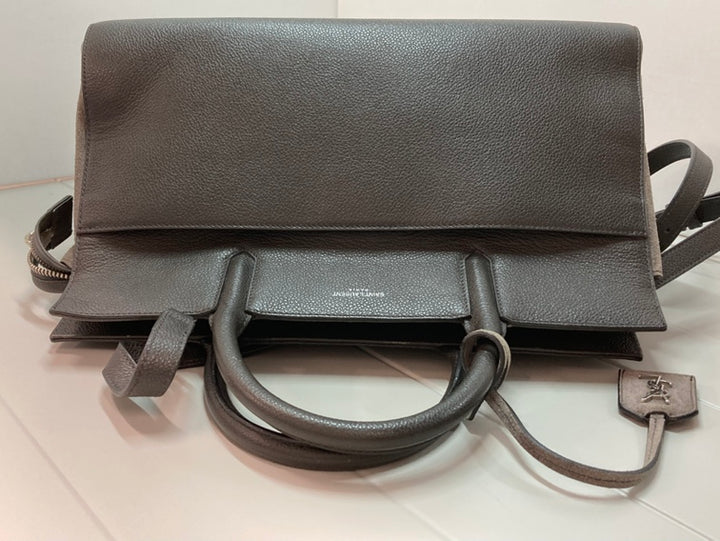 Saint Laurent Small Cuir et Daim Rive Gauche Cabas Cabas