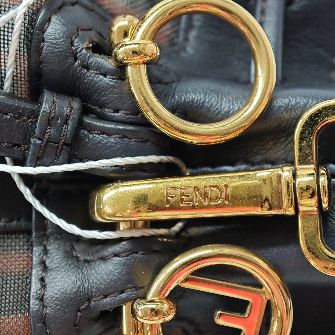 Fendi Mini Zucca Mesh Mon Tresor Bucket Sac