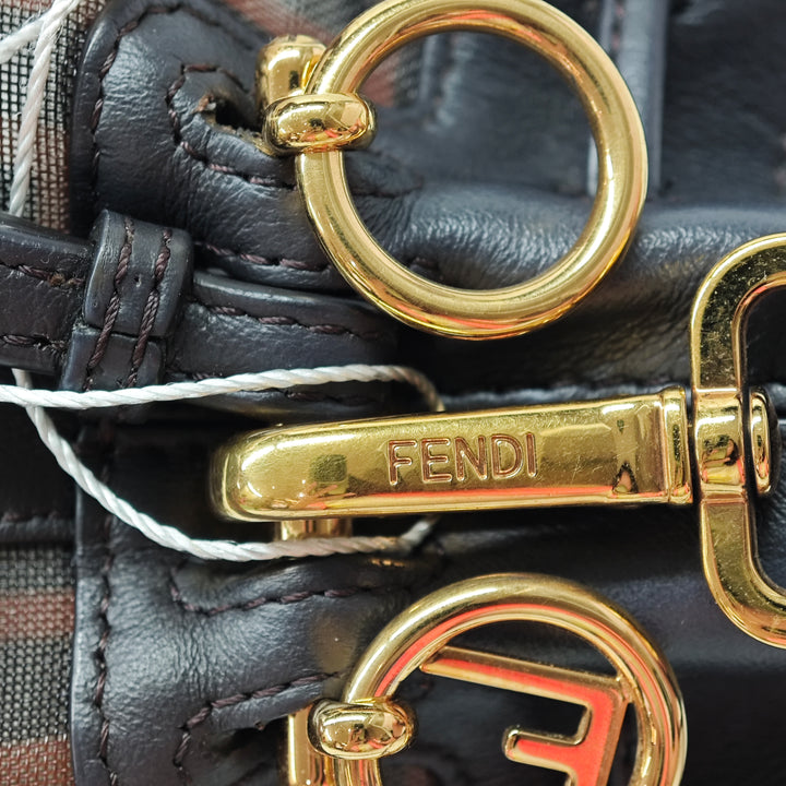 Fendi Mini Zucca Mesh Mon Tresor Bucket Sac