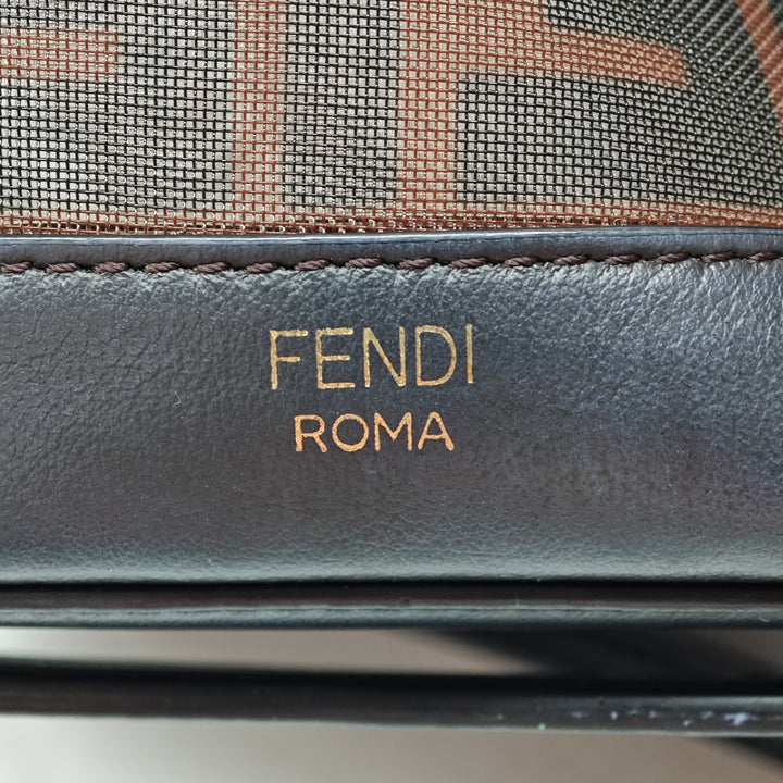 Fendi Mini Zucca Mesh Mon Tresor Bucket Sac