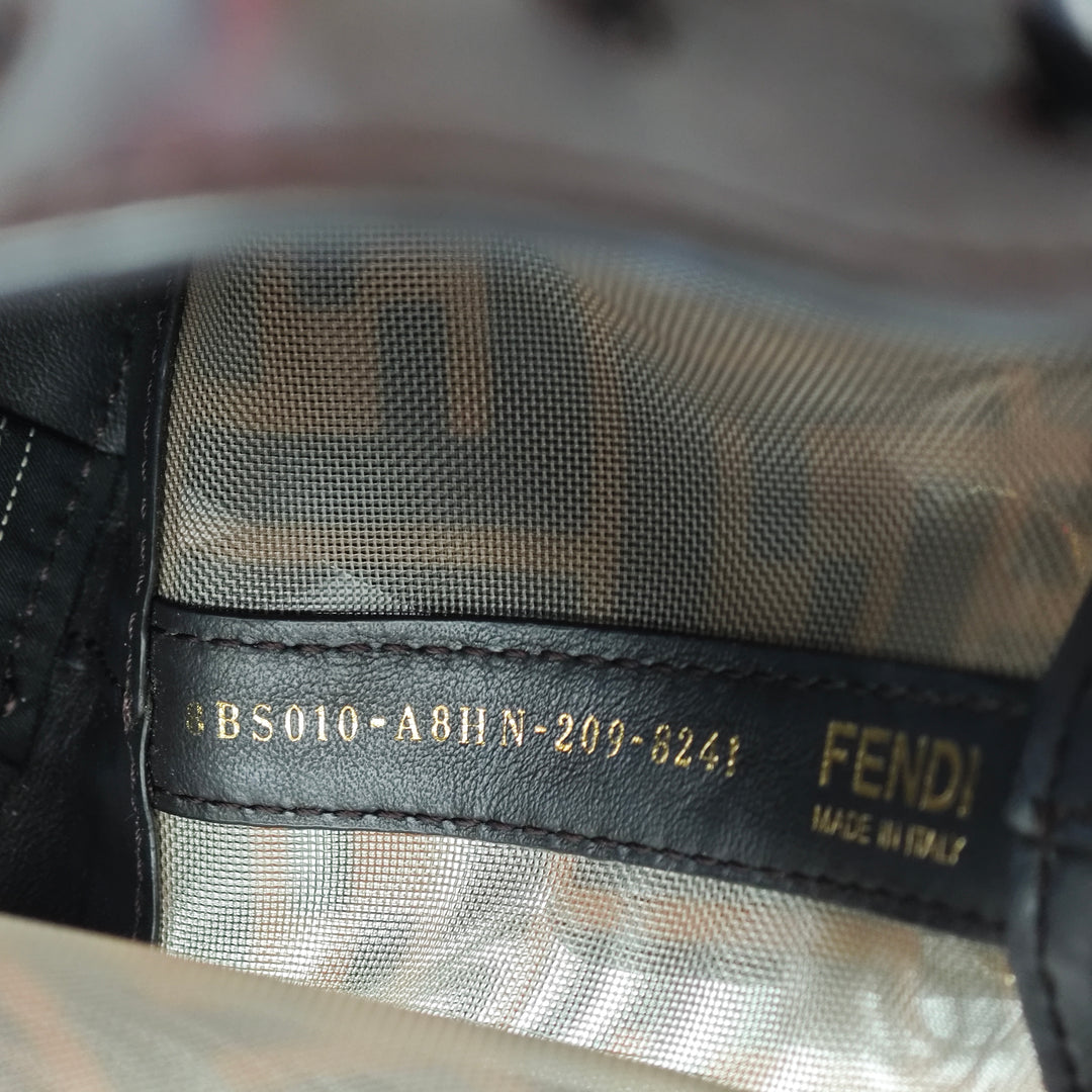 Fendi Mini Zucca Mesh Mon Tresor Bucket Sac