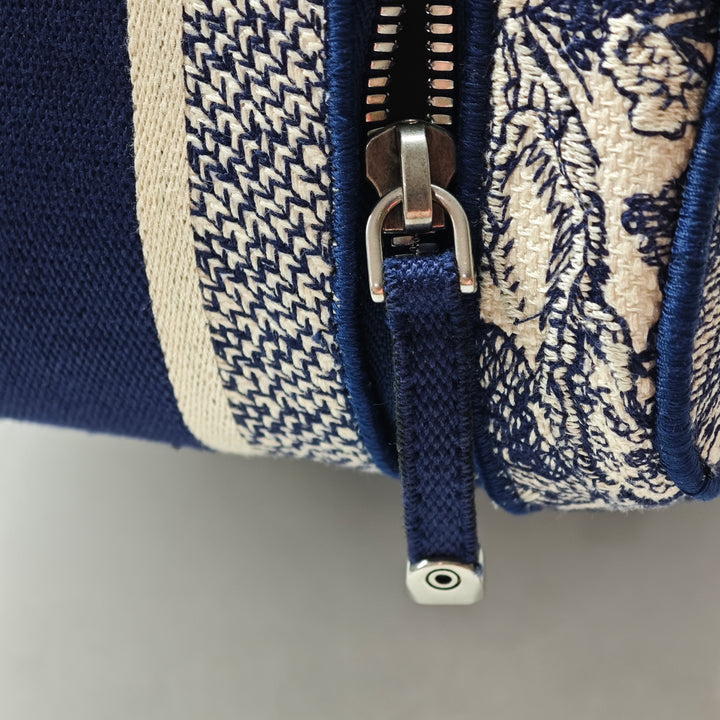 Dior brodé Toile Toile De Jouy DiorTravel Vanity