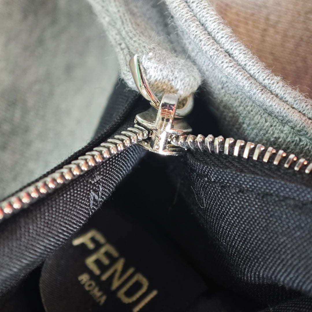 Fendi Marc Jacobs Medium Jersey Logo Baguette Sac