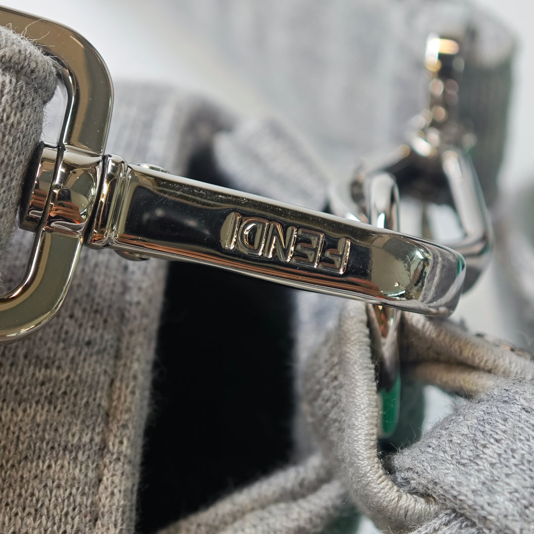 Fendi Marc Jacobs Medium Jersey Logo Baguette Sac