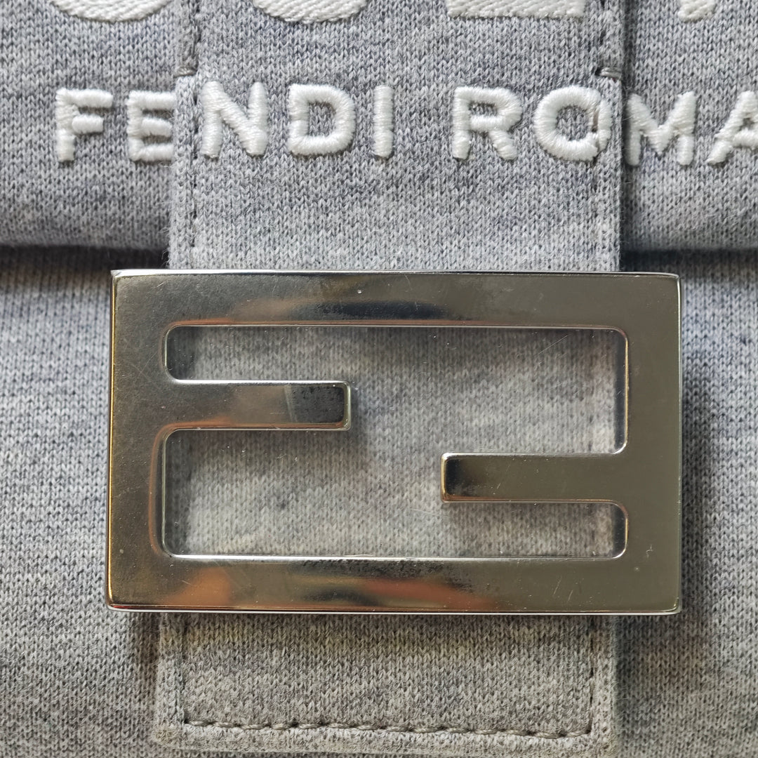 Fendi Marc Jacobs Medium Jersey Logo Baguette Sac