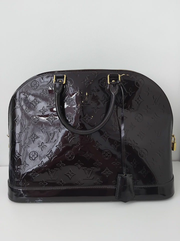 Louis Vuitton Monogram Vernis Alma GM