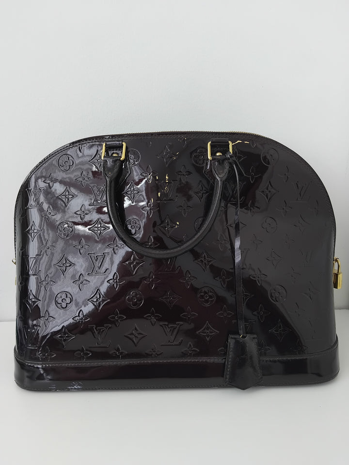 Louis Vuitton Monogram Vernis Alma GM