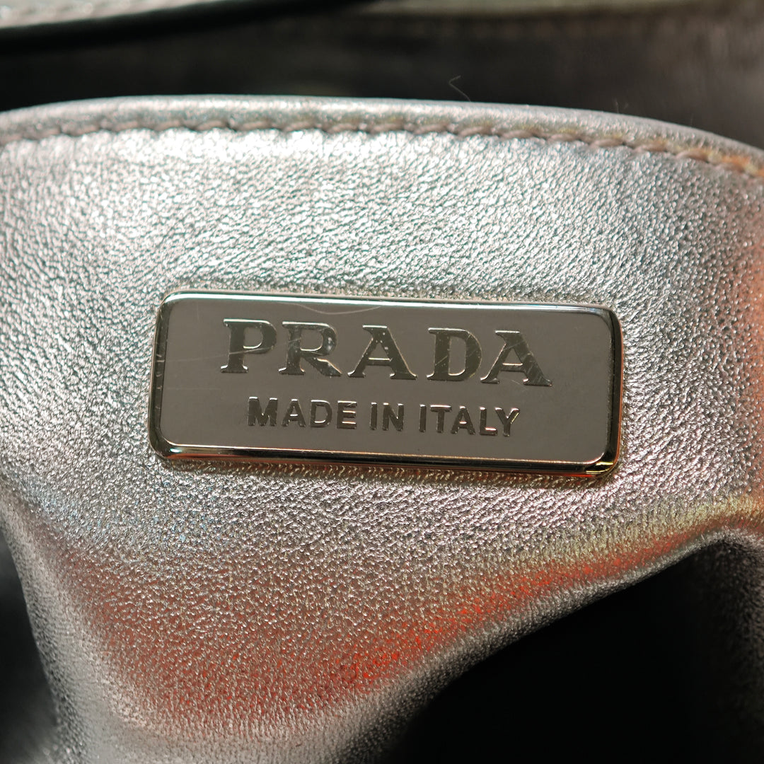 Prada Spazzolato Cuir Cleo Sac bandoulière