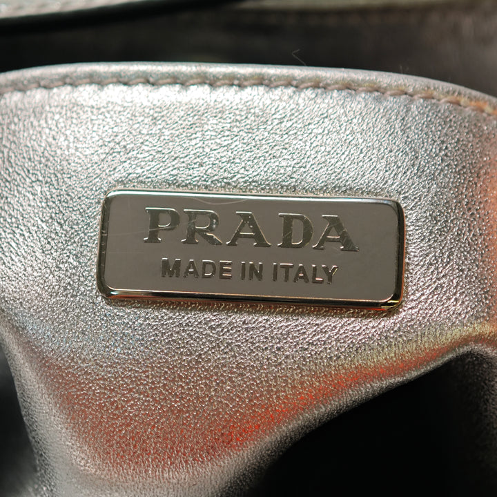 Prada Spazzolato Cuir Cleo Sac bandoulière
