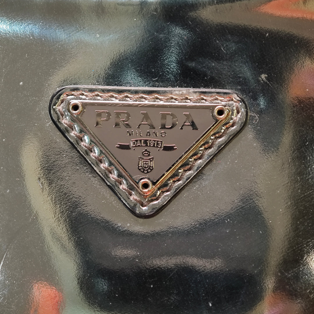 Prada Spazzolato Cuir Cleo Sac bandoulière