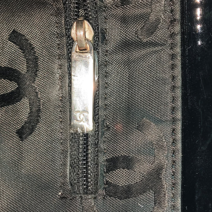 Chanel Pony Hair et Cuir verni Mademoiselle Turnlock Cabas
