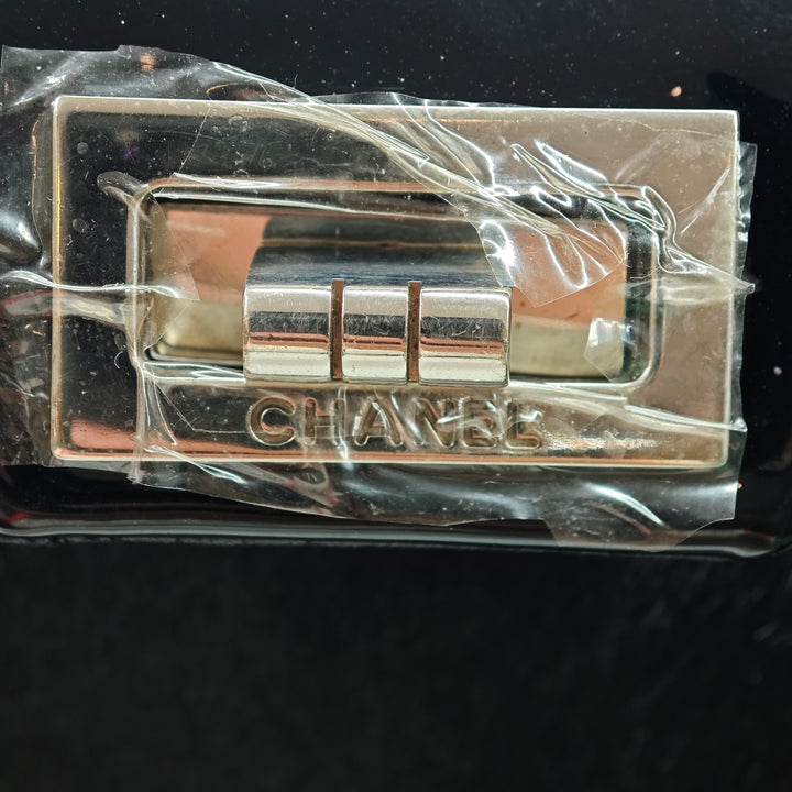 Chanel Pony Hair et Cuir verni Mademoiselle Turnlock Cabas