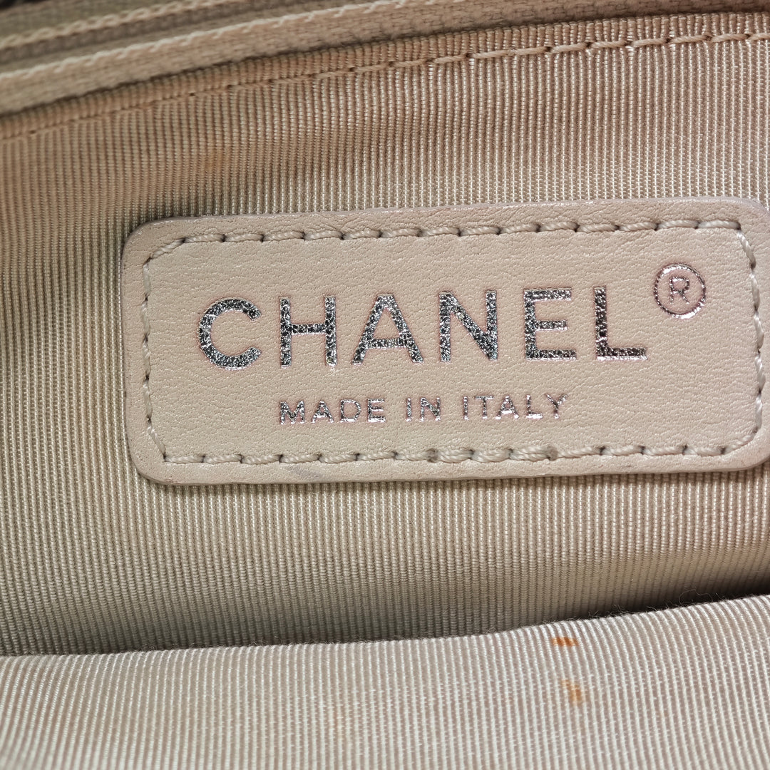 Chanel CC Matelassé Caviar Cabas chaîne