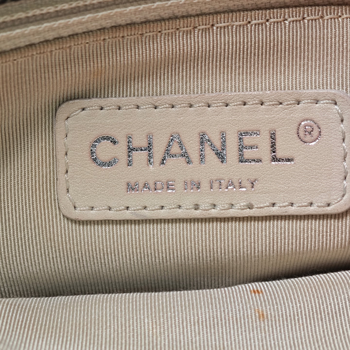 Chanel CC Matelassé Caviar Cabas chaîne