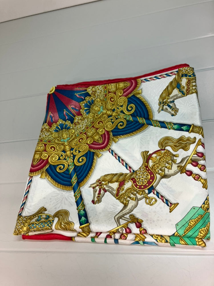 Hermès Luna Park Soie Foulard 90