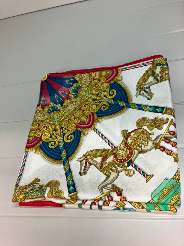Hermès Luna Park Soie Foulard 90