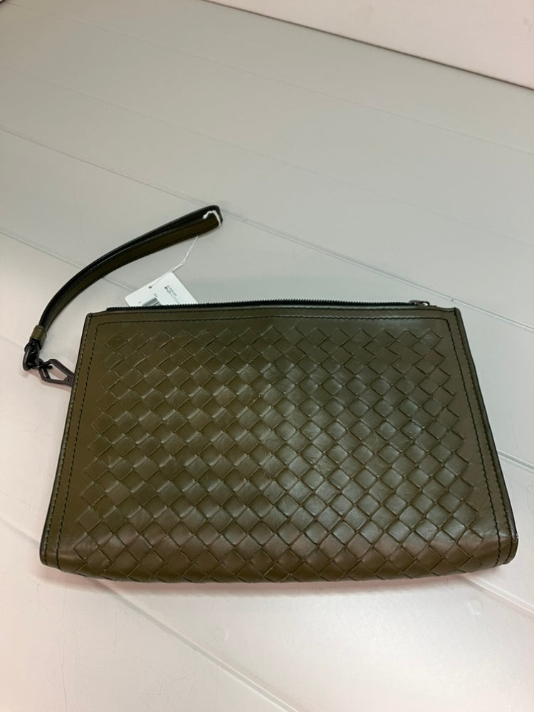 Bottega Veneta Nappa Intrecciato Double Zip Wristlet Pochette