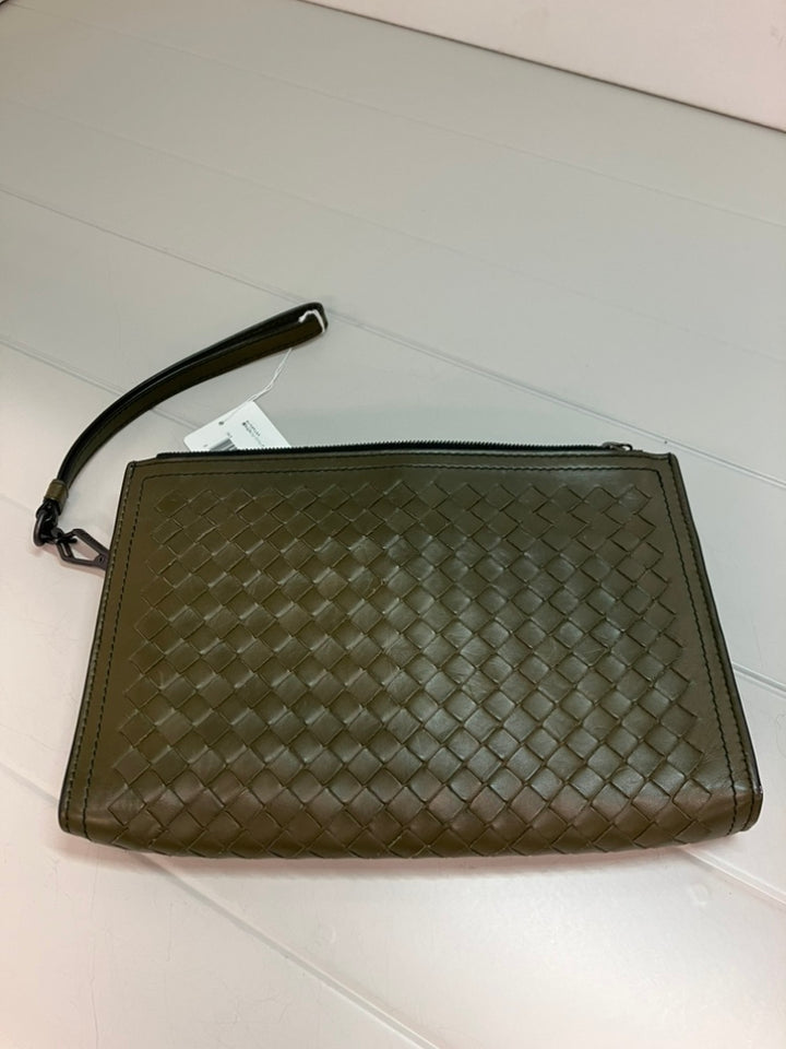 Bottega Veneta Nappa Intrecciato Double Zip Wristlet Pochette