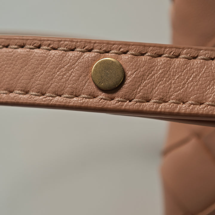 Bottega Veneta Mini Cuir de veau Intrecciato Hop Sac