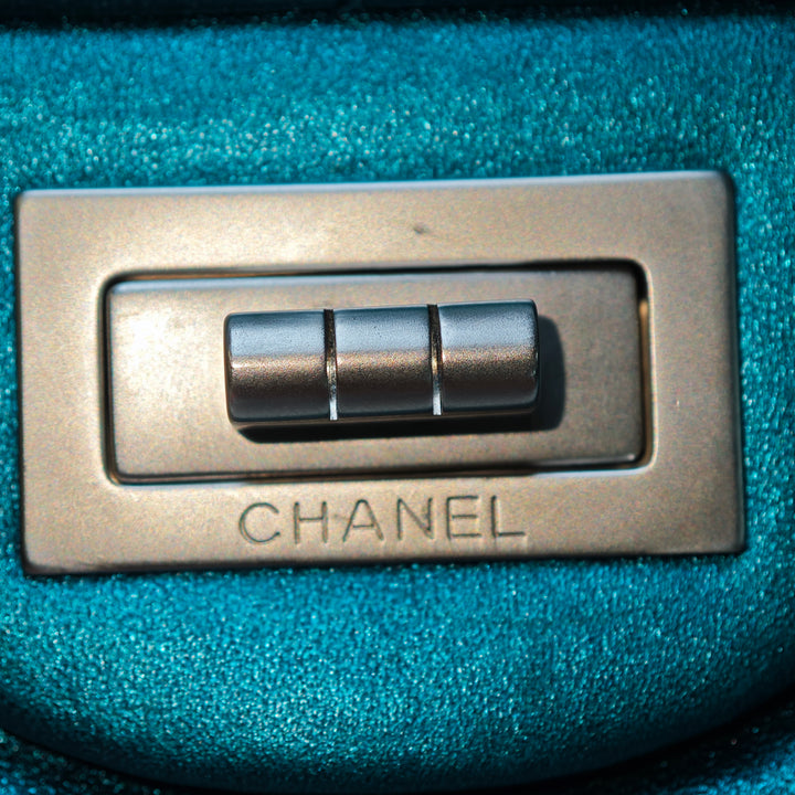 Chanel Matelassé Metallic Cuir de veau Reissue 2.55 à rabat 227
