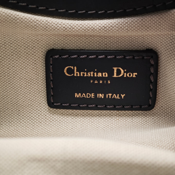 Dior Oblique Toile Fold Over Pochette