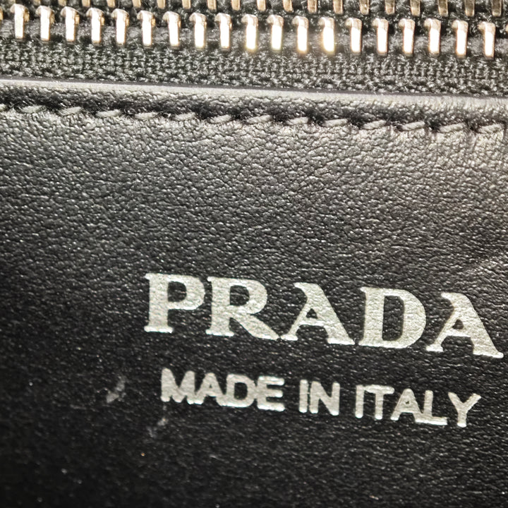 Prada City Cuir de veau et Saffiano clouté Elektra Sac porté croisé