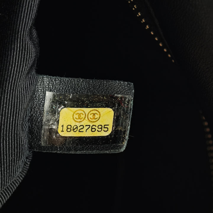 Chanel Tricolor Matelassé Cuir d’agneau Graphic Camera Étui Sac Multi
