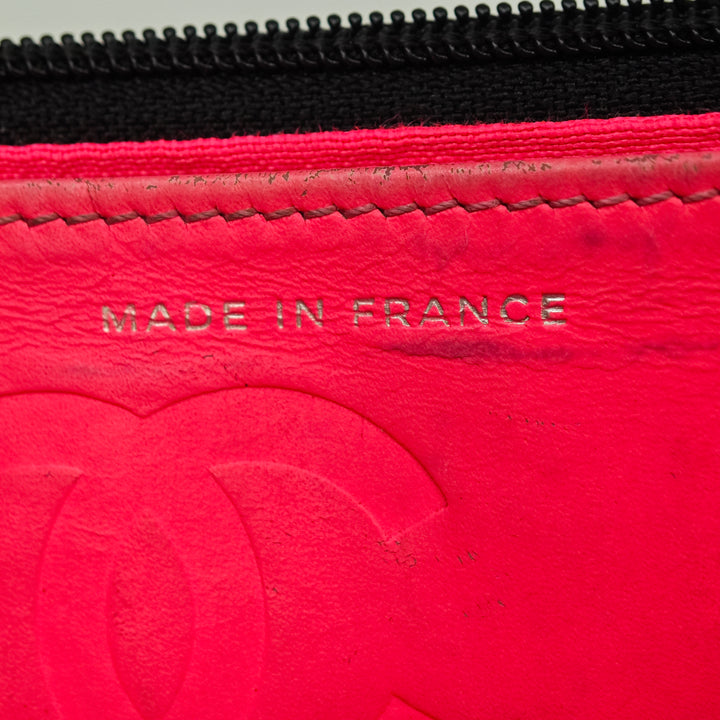 Chanel Matelassé Cuir d’agneau Cambon Ligne Wallet on Chain