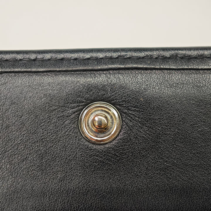 Chanel Matelassé Cuir d’agneau Cambon Ligne Wallet on Chain