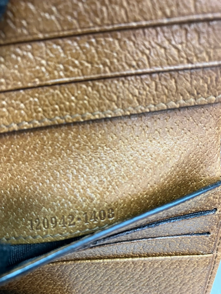 Gucci Cuir de veau French à rabat Portefeuille
