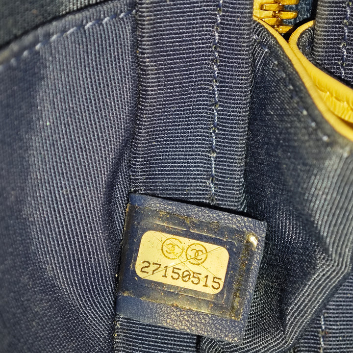 Chanel Small CC Crumpled Cuir de veau Vanity