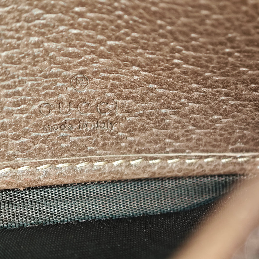 Gucci GG Supreme Web Ophidia Wallet on Chain