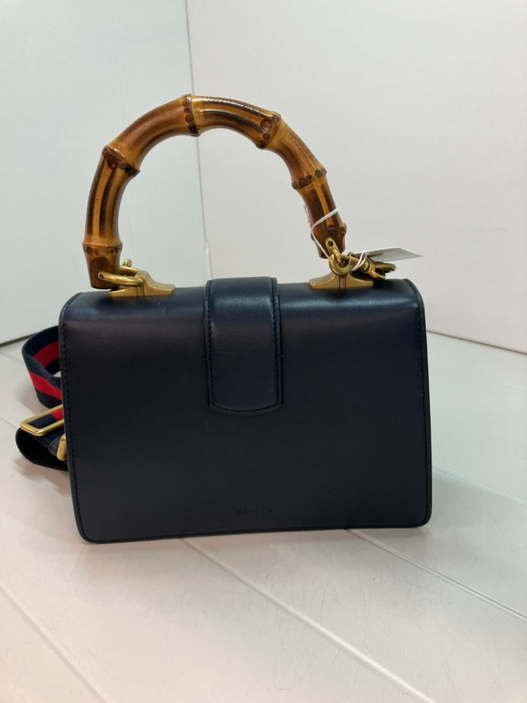 Gucci Mini Cuir de veau Web Bamboo Dionysus Sac