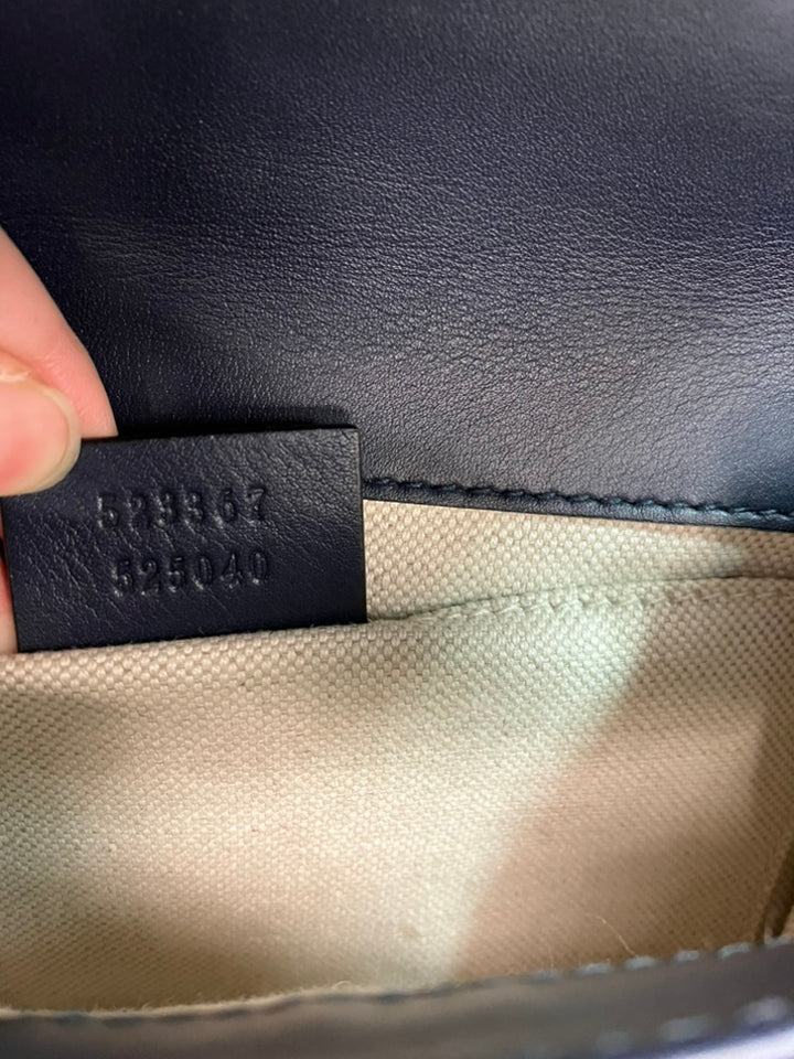 Gucci Mini Cuir de veau Web Bamboo Dionysus Sac