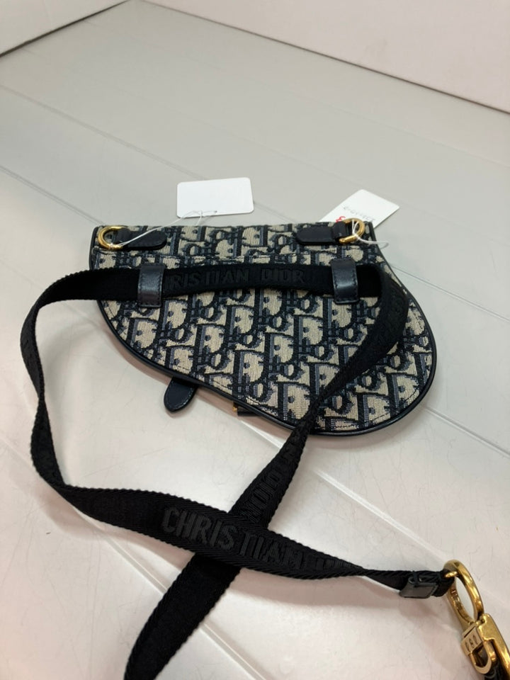 Dior Oblique Toile Saddle Sac ceinture