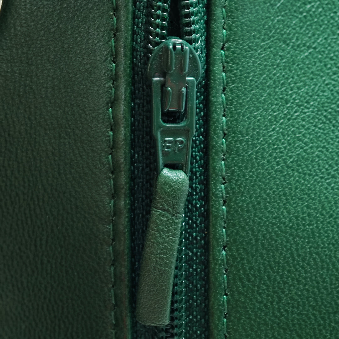 Chanel Medium Classic Cuir verni Double rabat