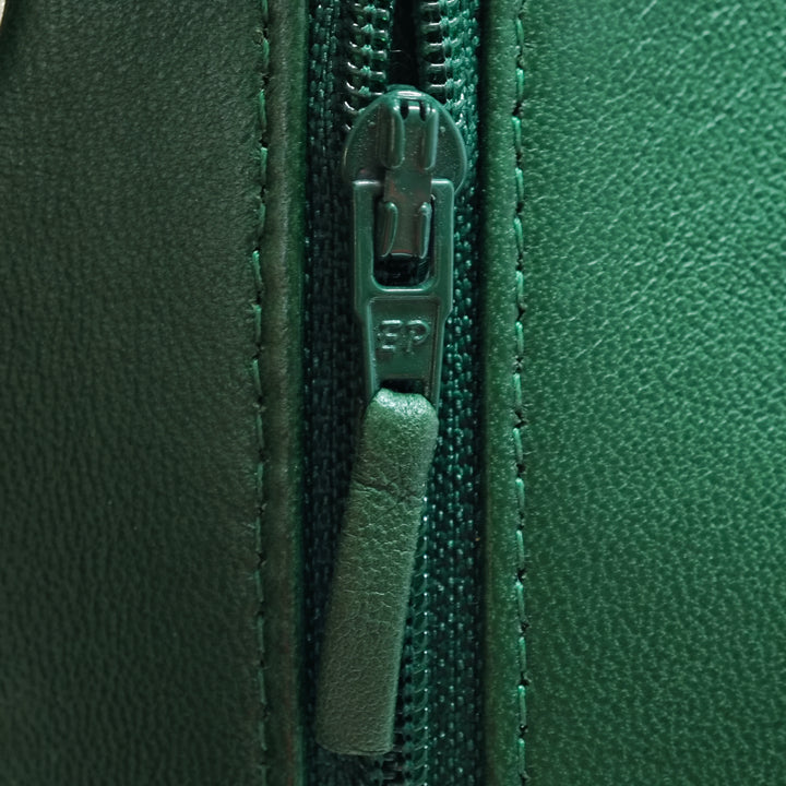 Chanel Medium Classic Cuir verni Double rabat