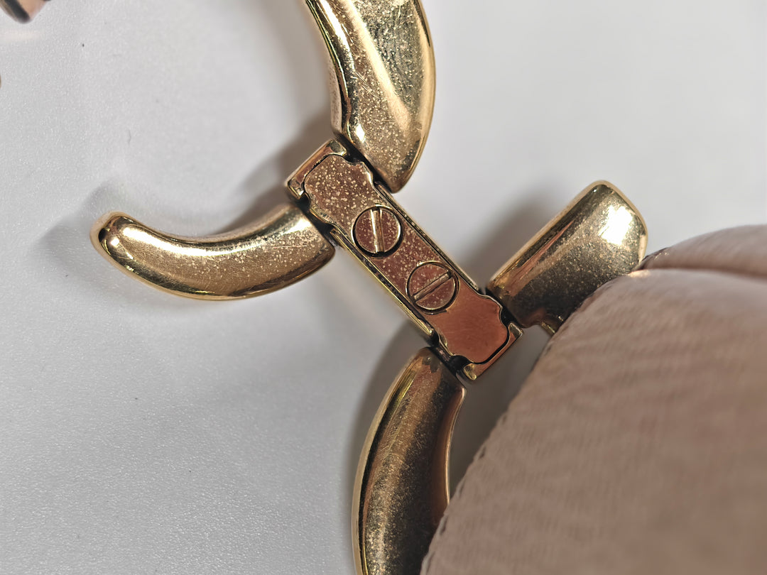 Dior Mini Cuir de veau grainé Saddle Sac