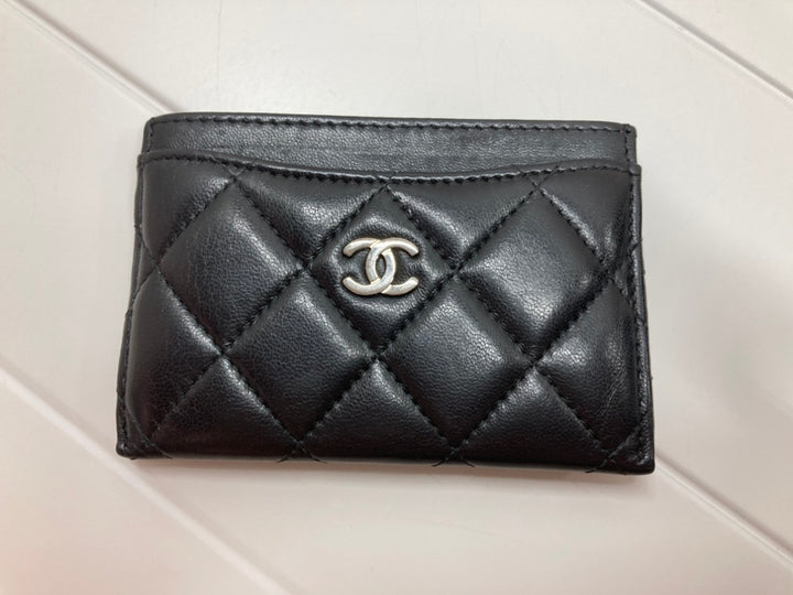 Chanel CC Matelassé Cuir d’agneau Card Holder