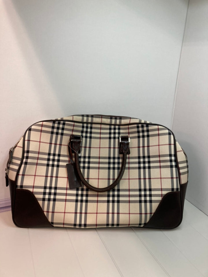 Burberry House Check Toile Sac de voyage