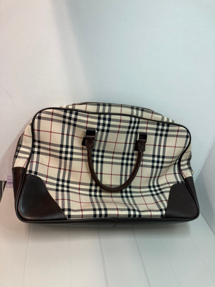Burberry House Check Toile Sac de voyage