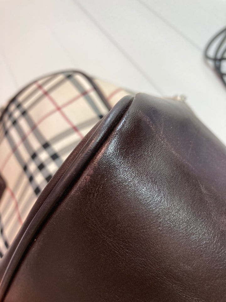 Burberry House Check Toile Sac de voyage