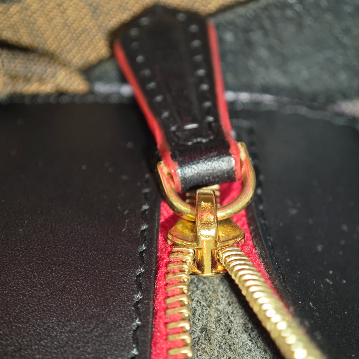 Fendi Pequin Toile Simply Shopping Cabas