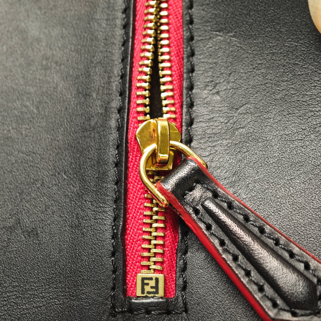 Fendi Pequin Toile Simply Shopping Cabas