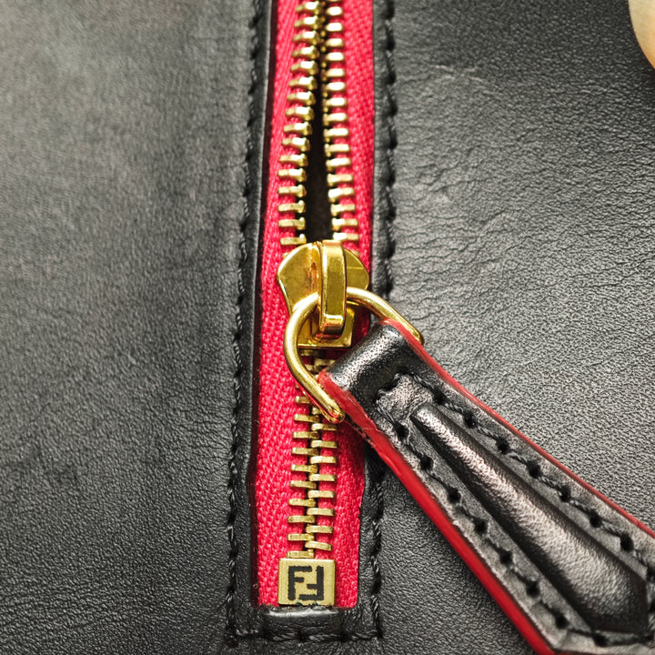 Fendi Pequin Toile Simply Shopping Cabas